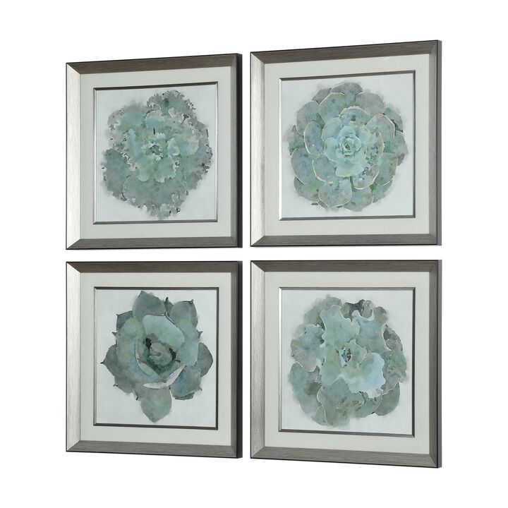 Uttermost Natural Beauties Botanical Prints S/4
